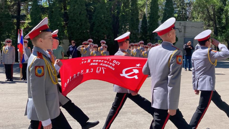 В преддверии праздника, Дня Победы в нашей школе прошёл торжественный митинг посвящённый этой памятной дате.